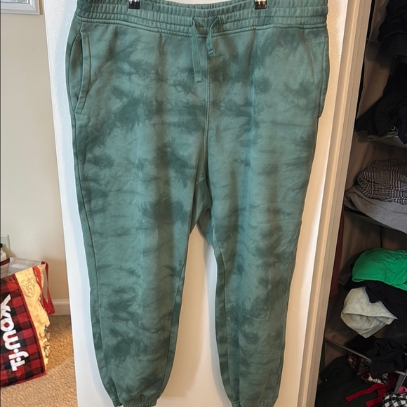 Old Navy Other - Old Navy Green Tie-Dye Joggers